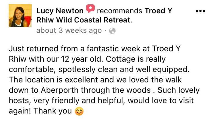 Holiday home Wild Coastal Retreat At Troed Y Rhiw Aberporth, West Wales Aberporth